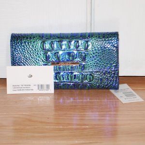 NWT Brahmin Cordelia Wallet Royalty Ombre Melbourne